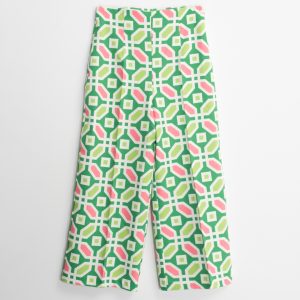 pantalón geometrico-verde-m