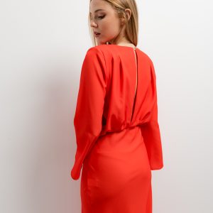 Vestido Midi Cruzado