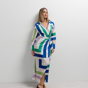 Vestido Midi Estampado