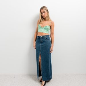 Top Crop Cuadro Vichy