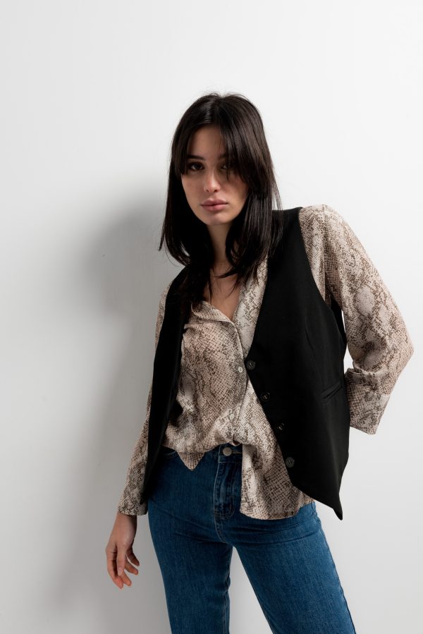 Camisa Estampado Animal